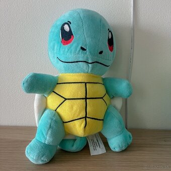 Plyšák Pokemon Bulbasaur a Squirtle - 3
