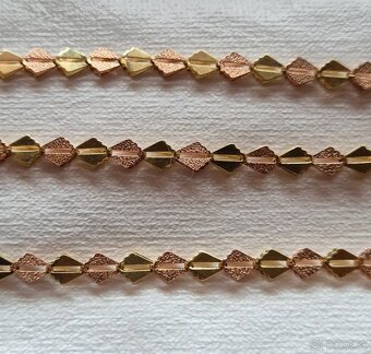 Zlata retiazka a naramok 585 - 3