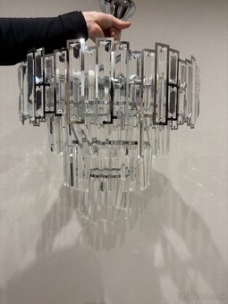 Stropný zavesný luster 2ks - 3