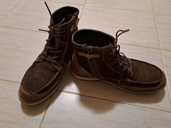 Kožené chlapčenské topánky č 7 - 3