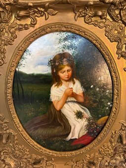 Olejomaľba na doske - 3