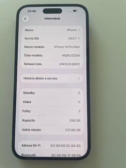 Krásny Iphone 14 Pro Max 256GB - 3