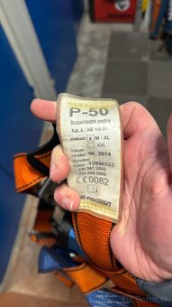 Bezpečnostný postroj PROTEKT P-50 M–XL, nepoužitý - 3