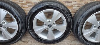 Predám hliníkové disky ŠKODA VELORUM r16 5x112 205/55r16 - 3