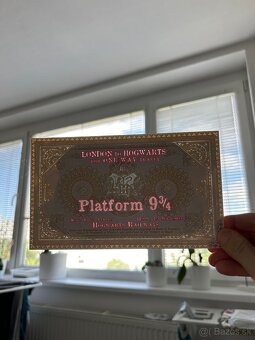 Harry Potter listok 9 3/4 - 3