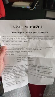 Menič napätí - 3