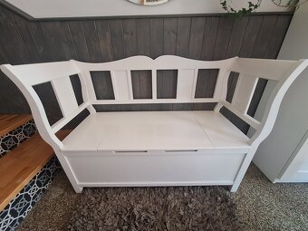 Lavica JYSK biela - 3