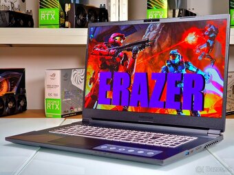 Herný notebook ERAZER 17,3" | RTX 3060 | Ryzen 5800H | ZÁRU - 3