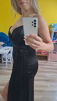 Spoločenské šaty čierne - 3