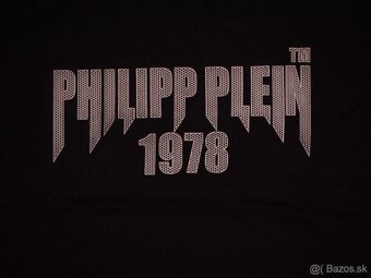 Philipp plein tričko čierne - 3