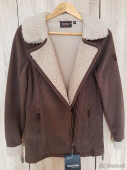 Dámska bunda CRAGHOPPERS W Braidley Jacket Saddle Brown - 3