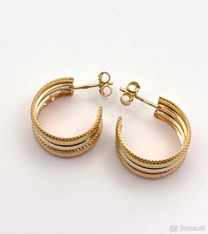 Zlaté náušnice 585/1000 - 3