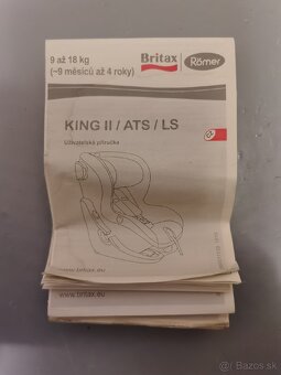 Autosedačka Britax - 3