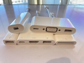 Originál APPLE redukcie / adaptéry USB-C to USB,HDMI,VGA, Th - 3