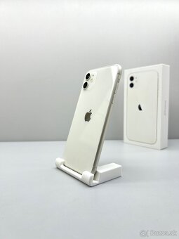 iPhone 11 WHITE TOP STAV AKO NOVÝ NOVÁ BATÉRIA 100% - 3