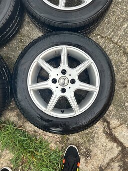 Peugeot Ford 4x108 alu disky + pneu Barum 195 65 r15 - 3
