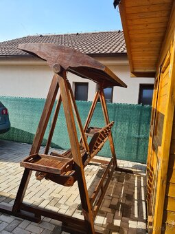 Záhradná hojdačka TEAK - 3