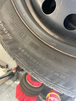 Zimne plechy 5x114,3 r16 so zimnymi pneu Matador 205/55 r16 - 3