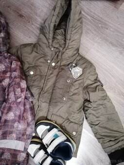 2x zimná bunda a tenisky - 3