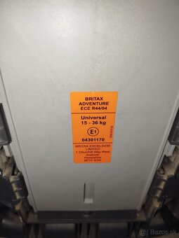 Autosedacka britax - 3