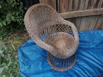 Predám ratanový nábytok- sedenie - 3