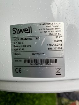 Elektrický bojler 120L- ohrievač vody - 3