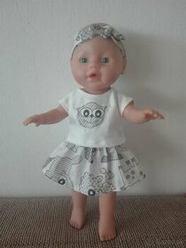 Sety, zavinovačky, spacie vaky pre 32 cm baby born bábiky - 3