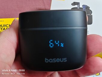 Bluetooth slúchadlá/špunty Baseus Bowie 30, ANC,65h,IPX4,APK - 3