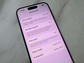 iPhone 15 Pro 256GB natural titanium - 3