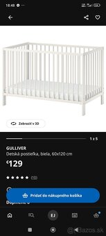 Detská postieľka IKEA Guliver - 3