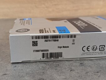 2TB M.2 SSD Crucial T500 with heatsink PS5 compatible - NOVÝ - 3