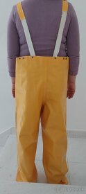 Nepremokavý PVC oblek/ súprava žltá - 3