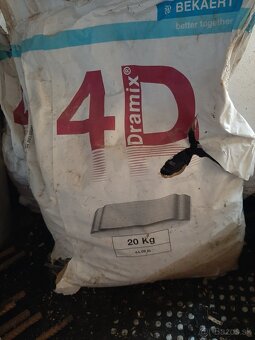 Stavebná výstuž Dramix 4D drôty drotiky beton betonovanie - 3