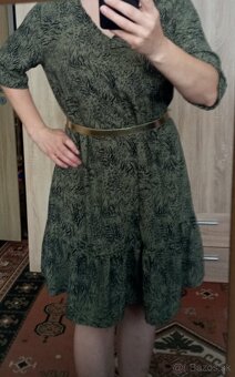 Dámske šaty zelené Xl - 3
