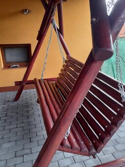 Záhradná hojdačka pre 4 dospelých - 3