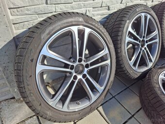 Alu disky 5x112 R18 Mercedes + 225/45 R18 zimné - 3