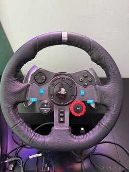 Logitech G29 + pedále + radiaca páka - 3
