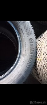 Ponúkam zimné pneumatiky 4ks 165/70 R14 T Continental - 3