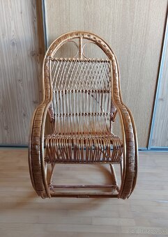 Detske ratanove hojdacie kreslo - 3