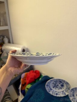 Meissen original cibulak hlboke taniere na chalupu - 3