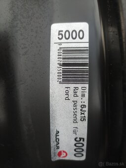 4x108 r15 plechové disky - 3