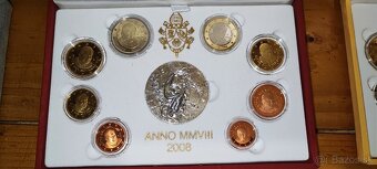 Vatikán proof set 2006, 2008, 2009 - 3