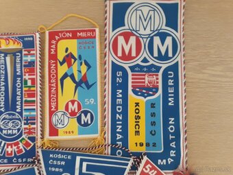 Vlajky košický maratón 80-90roky... - 3