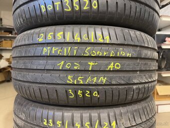 R21 235/45 + 255/40 Pirelli Scorpion AO 4x5.7-5.5MM  DOT3520 - 3