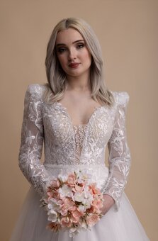 Nové krásne svadobné šaty Dahlia - 3