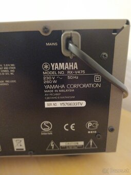 YAMAHA RX-V475 receiver - 3