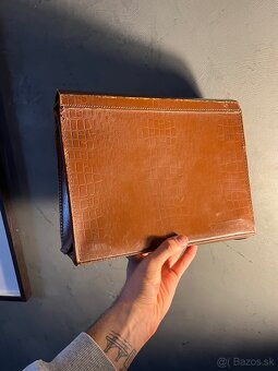 Kožená brašňa I aktovka I taška I vintage - 3