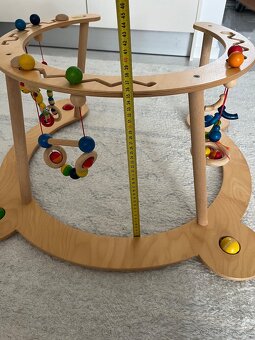 Drevené chodítko / oblúk na rozvoj motoriky - 3