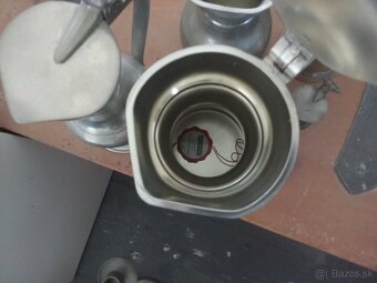 Cínove poháre svietniky - 3