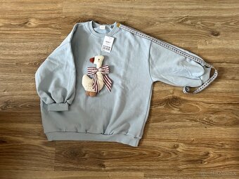 Dievčenské mikinové šaty Next - 3